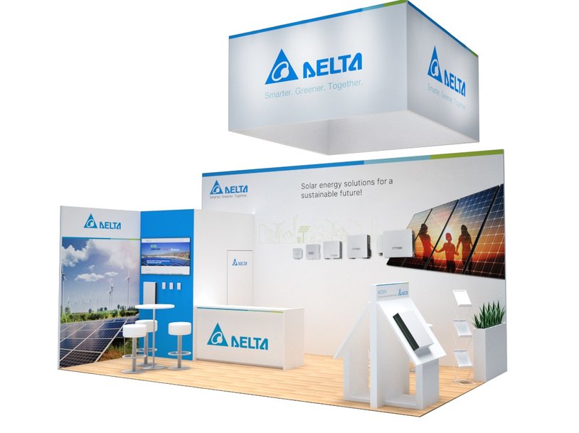 Delta to Showcase its High Efficiency FLEX Series Three-phase String Inverters at Solar Solutions International 2023